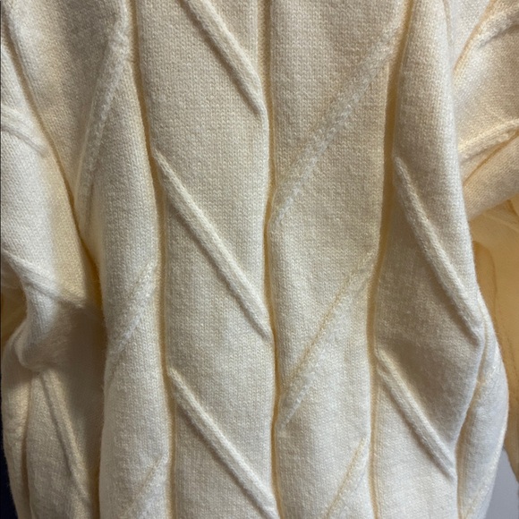 Dreamers Cream Cardigan with Colorful Buttons - Picture 7 of 15